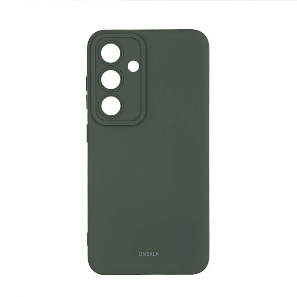 Onsala Samsung Galaxy S24 Skal Silikon Olive Green