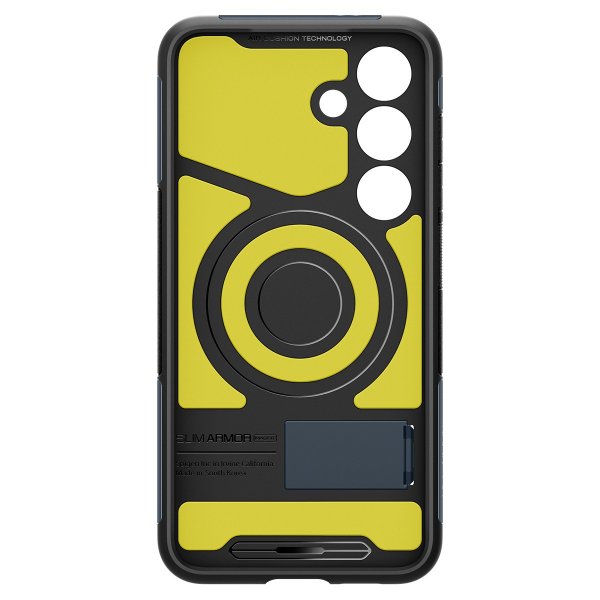 Spigen Samsung Galaxy S24 Skal Slim Armor MagFit Metal Slate