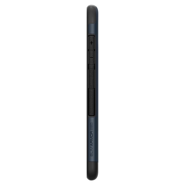 Spigen Samsung Galaxy S24 Skal Slim Armor MagFit Metal Slate