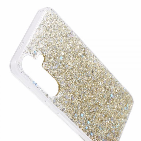 Nordic Covers Samsung Galaxy S24 Skal Sparkle Series Citrine Gold