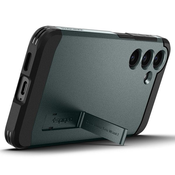 Spigen Samsung Galaxy S24 Skal Tough Armor Abyss Green