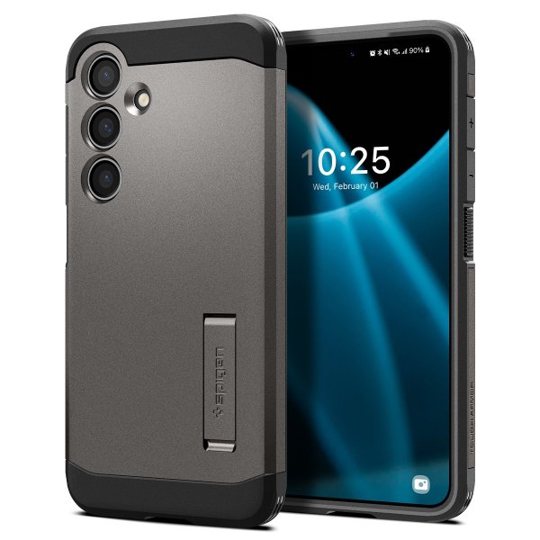 Spigen Samsung Galaxy S24 Skal Tough Armor Gunmetal