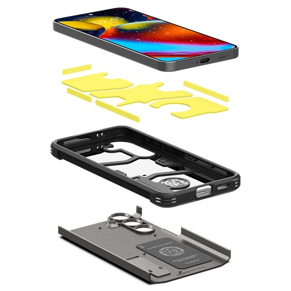 Spigen Samsung Galaxy S24 Skal Tough Armor Gunmetal