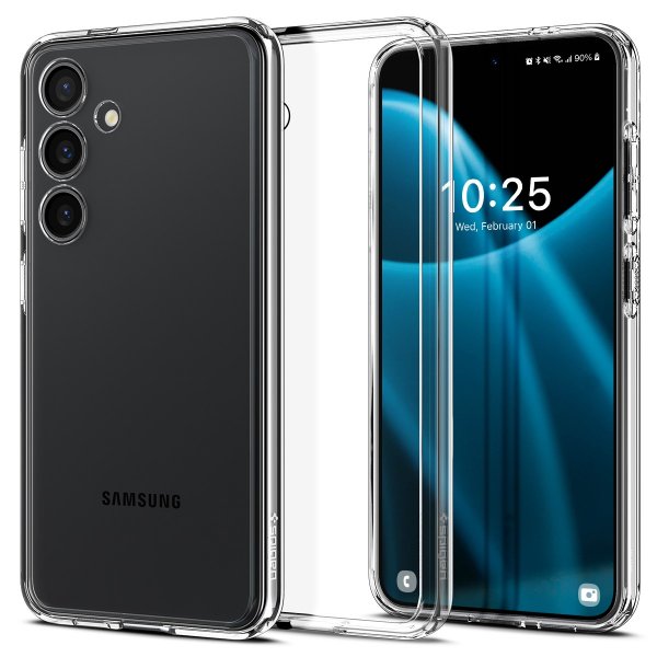 Spigen Samsung Galaxy S24 Skal Ultra Hybrid Crystal Clear
