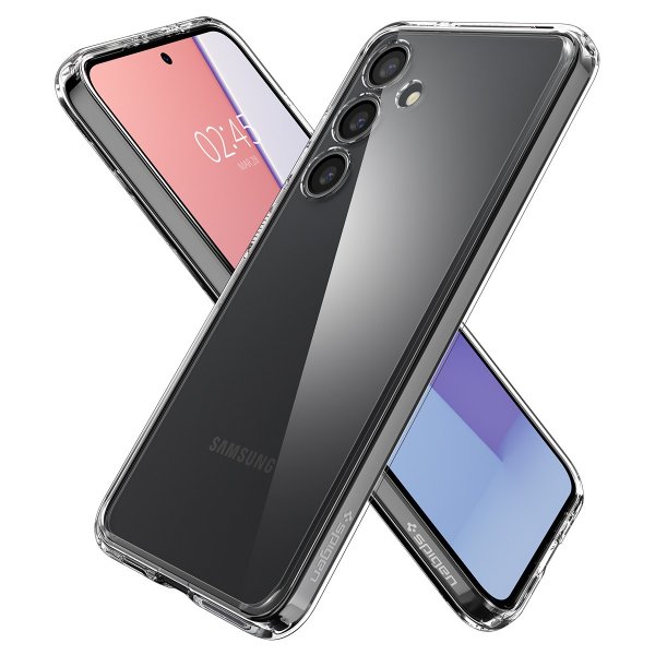 Spigen Samsung Galaxy S24 Skal Ultra Hybrid Crystal Clear