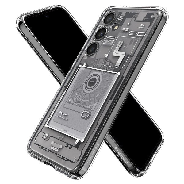 Spigen Samsung Galaxy S24 Skal Ultra Hybrid Zero One White