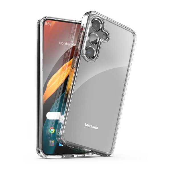 Rvelon Samsung Galaxy S24 Skal Stöttålig Transparent