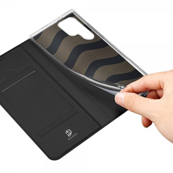 Dux Ducis Samsung Galaxy S24 Ultra Fodral Skin Pro Series Svart