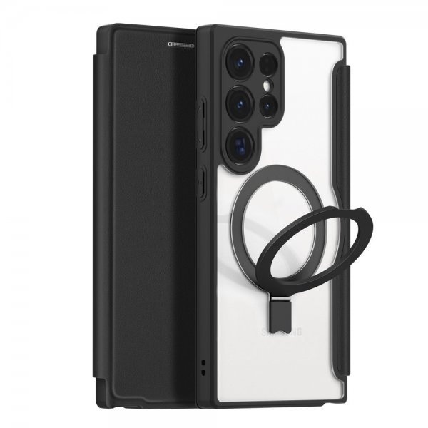 Dux Ducis Samsung Galaxy S24 Ultra Fodral Skin X Pro Series Kickstand MagSafe Svart