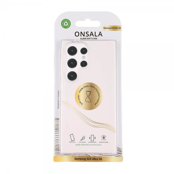 Onsala Samsung Galaxy S24 Ultra Skal Återvunnen TPU Transparent