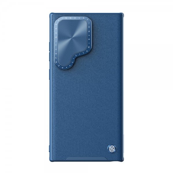 Nillkin Samsung Galaxy S24 Ultra Skal CamShield Prop Leather Blå