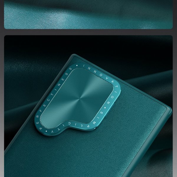 Nillkin Samsung Galaxy S24 Ultra Skal CamShield Prop Leather Blå