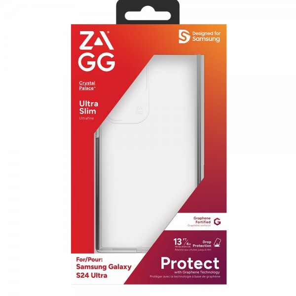 ZAGG Samsung Galaxy S24 Ultra Skal Crystal Palace Transparent