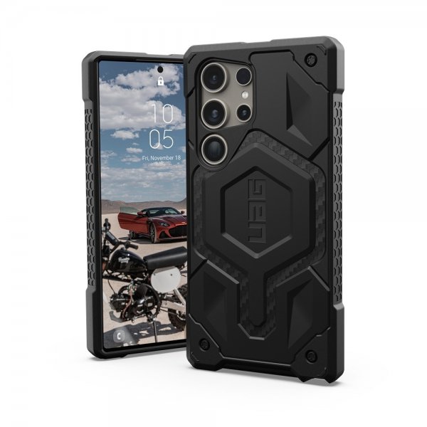 Urban Armor Gear (UAG) Samsung Galaxy S24 Ultra Skal Monarch Carbon Fiber Svart