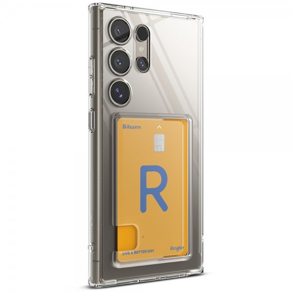Ringke Samsung Galaxy S24 Ultra Skal Fusion Card Clear