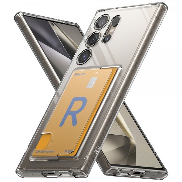 Ringke Samsung Galaxy S24 Ultra Skal Fusion Card Clear