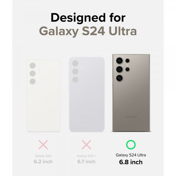 Ringke Samsung Galaxy S24 Ultra Skal Fusion Matte Clear
