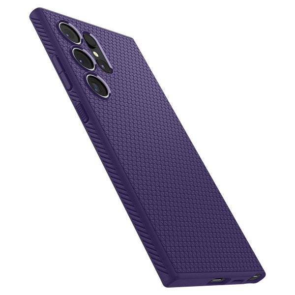 Spigen Samsung Galaxy S24 Ultra Skal Liquid Air Deep Purple