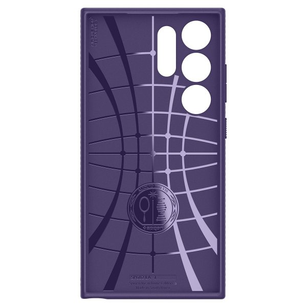 Spigen Samsung Galaxy S24 Ultra Skal Liquid Air Deep Purple