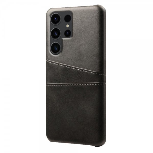 Samsung Galaxy S24 Ultra Skal med två Kortfack Svart