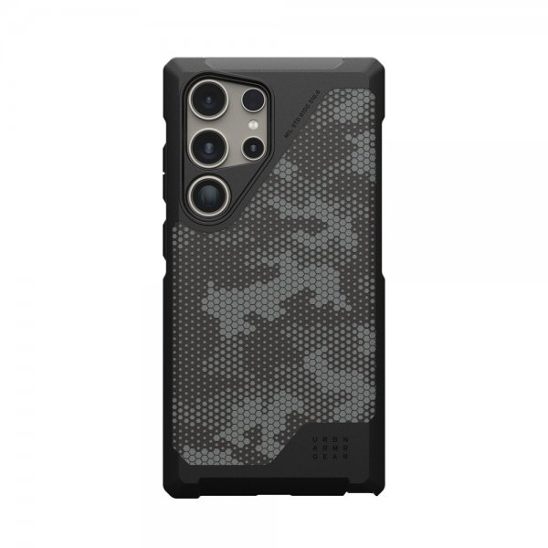 Urban Armor Gear (UAG) Samsung Galaxy S24 Ultra Skal Metropolis LT MagSafe Micro Hex Camo Graphite