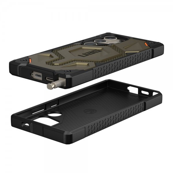 Urban Armor Gear (UAG) Samsung Galaxy S24 Ultra Skal Monarch Kevlar Element Green