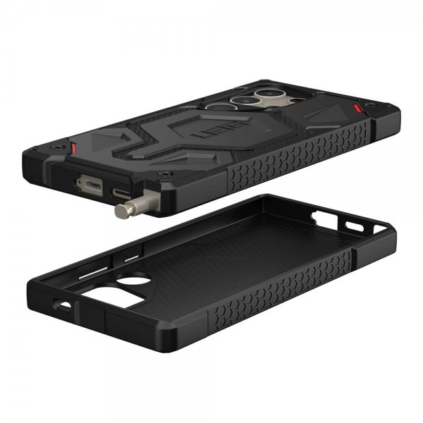 Urban Armor Gear (UAG) Samsung Galaxy S24 Ultra Skal Monarch Pro Kevlar MagSafe Svart