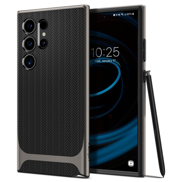 Spigen Samsung Galaxy S24 Ultra Skal Neo Hybrid Gunmetal