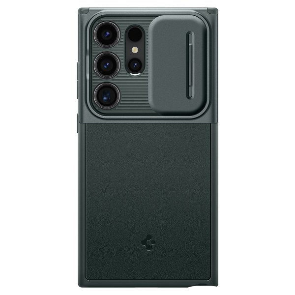 Spigen Samsung Galaxy S24 Ultra Skal Optik Armor Abyss Green