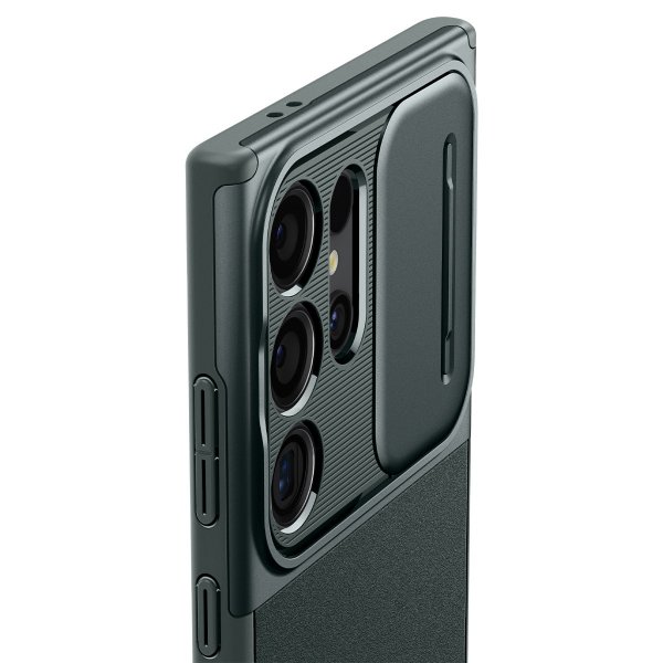 Spigen Samsung Galaxy S24 Ultra Skal Optik Armor Abyss Green
