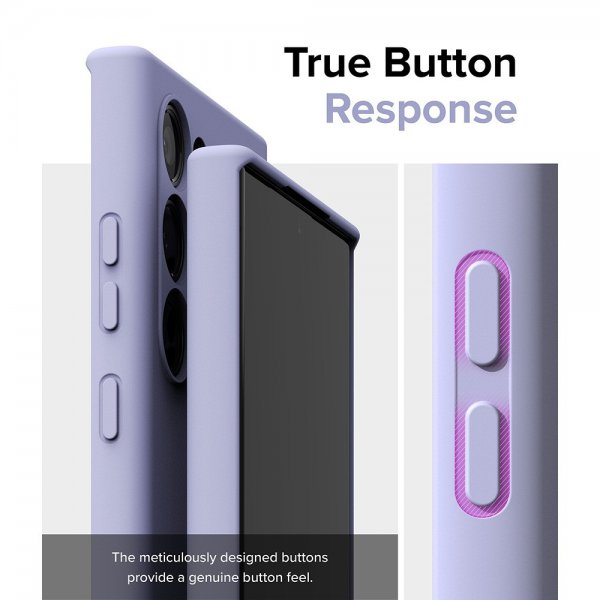 Ringke Samsung Galaxy S24 Ultra Skal Silicone Magnetic Lavender