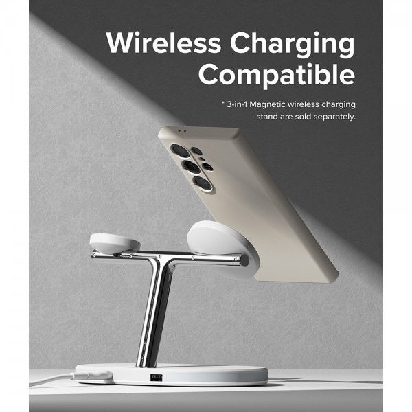 Ringke Samsung Galaxy S24 Ultra Skal Silicone Magnetic Stone