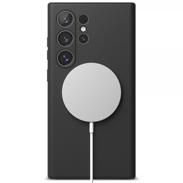 Ringke Samsung Galaxy S24 Ultra Skal Silicone Magnetic Svart