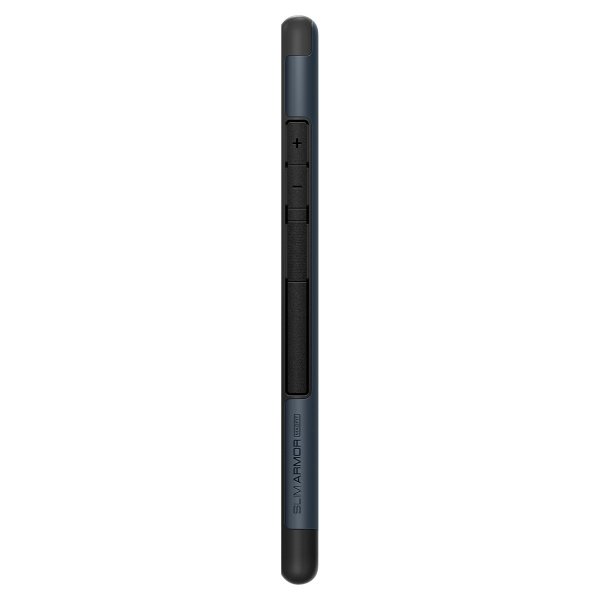 Spigen Samsung Galaxy S24 Ultra Skal Slim Armor MagFit Metal Slate