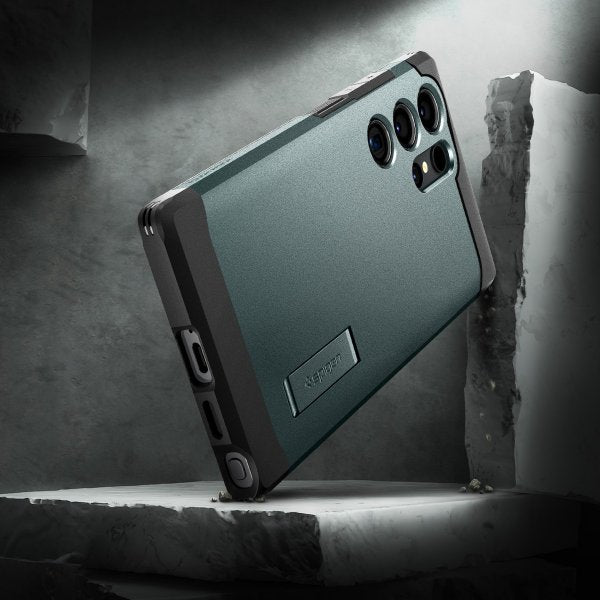 Spigen Samsung Galaxy S24 Ultra Skal Tough Armor Abyss Green