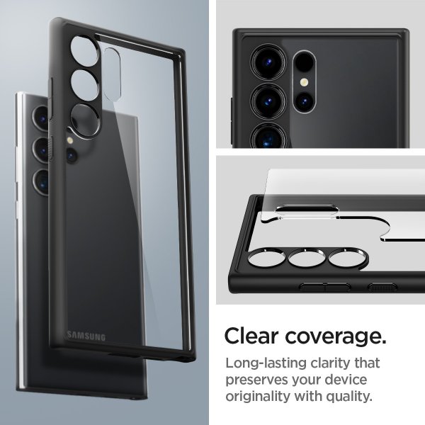 Spigen Samsung Galaxy S24 Ultra Skal Ultra Hybrid Matte Black
