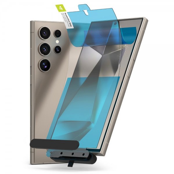 Ringke Samsung Galaxy S24 Ultra Skärmskydd Dual Easy Film 2-pack