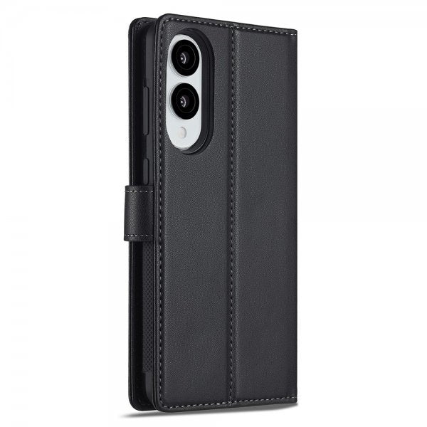 Nordic Covers Samsung Galaxy S25 Edge Fodral med avtagbart MagSafe-skal Raven Black