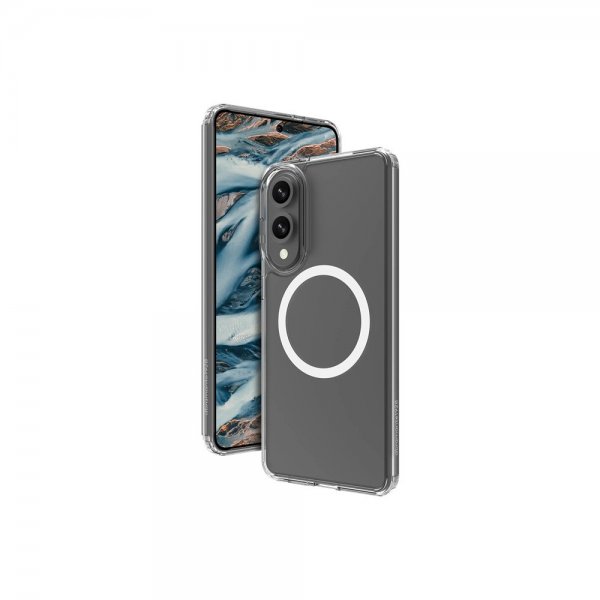 dbramante1928 Samsung Galaxy S25 Edge Skal Iceland Pro Qi2 Transparent