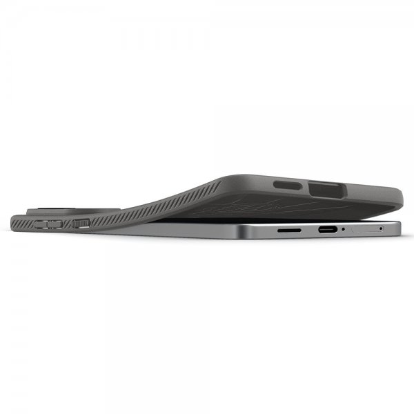 Spigen Samsung Galaxy S25 Edge Skal Liquid Air Marble Gray