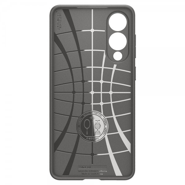 Spigen Samsung Galaxy S25 Edge Skal Liquid Air Marble Gray