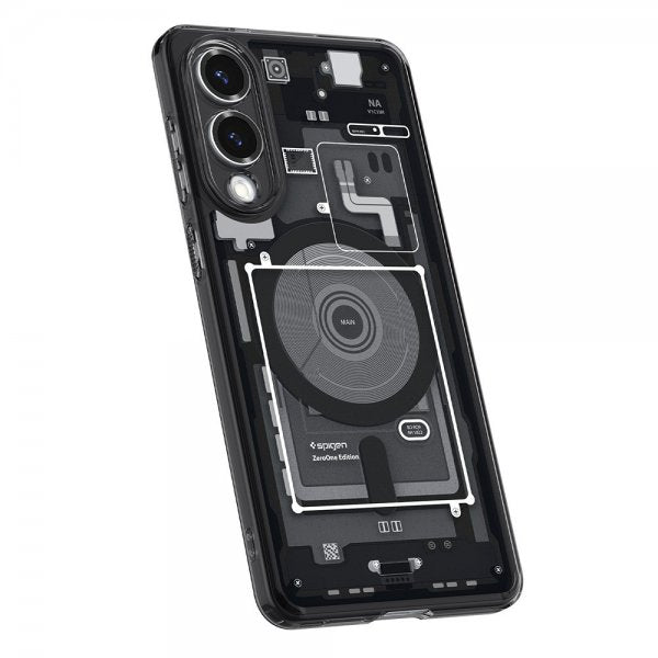 Spigen Samsung Galaxy S25 Edge Skal Ultra Hybrid Zero One MagFit Svart