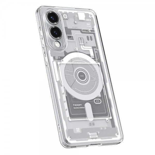 Spigen Samsung Galaxy S25 Edge Skal Ultra Hybrid Zero One MagFit Vit