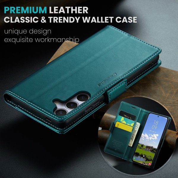 CaseMe Samsung Galaxy S25 FE Fodral 023 Series Grön