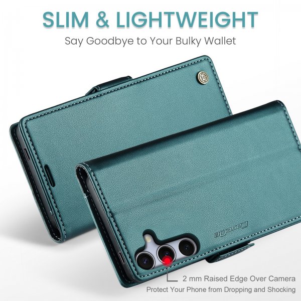 CaseMe Samsung Galaxy S25 FE Fodral 023 Series Grön
