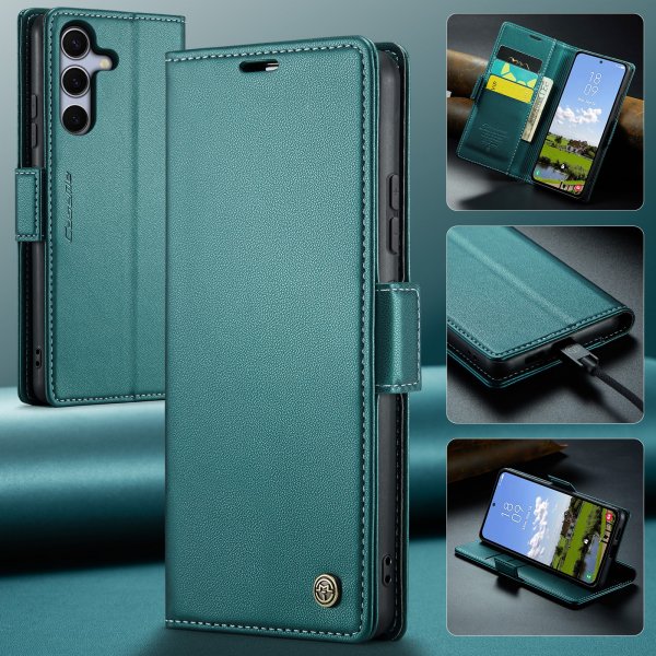 CaseMe Samsung Galaxy S25 FE Fodral 023 Series Grön