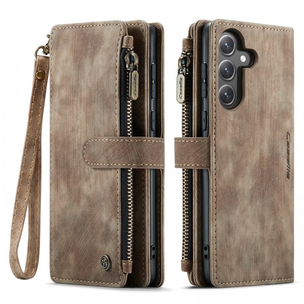CaseMe Samsung Galaxy S25 FE Fodral C30 Series Brun