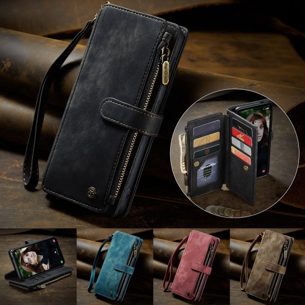 CaseMe Samsung Galaxy S25 FE Fodral C30 Series Svart