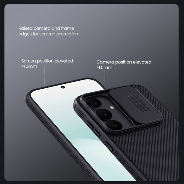 Nillkin Samsung Galaxy S25 FE Skal CamShield Pro Svart