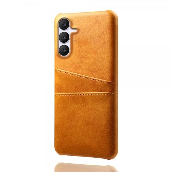 Samsung Galaxy S25 FE Skal med två Kortfack Ljusbrun